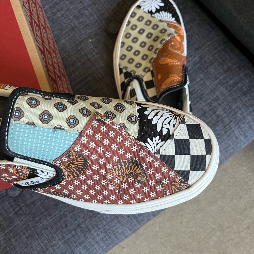 Vans Slip-On Sneakers - Multicolor patchwork